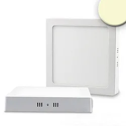Loftlampe firkantet IP20, hvid 