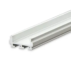 LED surface mount profile SURF12 RAIL, anodized aluminium, 200cm