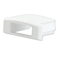 Endkappe SURF12 FLAT, hvid