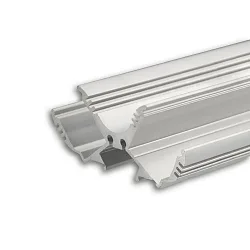 LED lighting profile LOOP13, anodized aluminium, 200cm