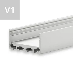 monteringsprofil SURF24 FLAT V1, aluminium