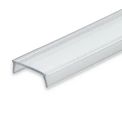 Accessory for profile SURF12(FLAT) / DIVE12(FLAT) / ROUND12 / tile profile - cover COVER2, clear, 200cm
