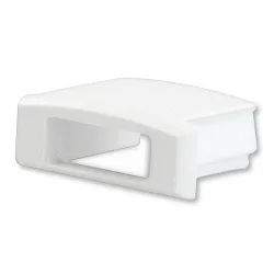 Endkappe SURF12 FLAT, hvid