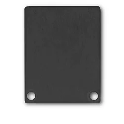 Endkappe SURF24 / DIVE24 FLAT, sort
