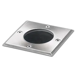 Gulvindbygningslampe tilgængelig GU10 IP67, aluminium dæmpbar