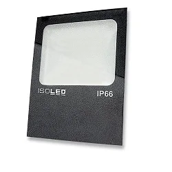 Replacement glassfor LED floodlight PRISMATIC 50W (Art.-Nr. ISO-113583 / -84 and ISO-114155)