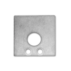 Endkappe SURF16, aluminium anodiseret