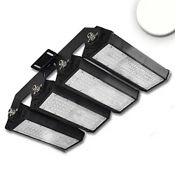 LED floodlight / hall lighting spot LN 4x 50W 30°*70°, asymmetric, IP65, 1-10V dimmable, lockable , 4000K 25600lm