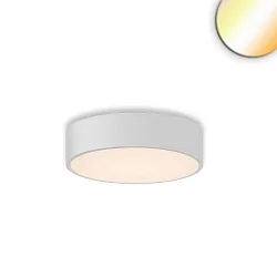 Loftlampe rund, CCT Switch IP20, hvid dæmpbar