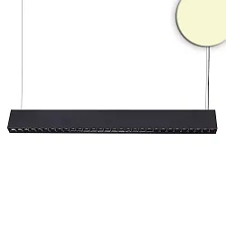 Pendellampe Raster Up+Down up / down, til VDU-arbejdsstation IP20, sort dæmpbar