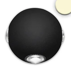 Væglampe up / down IP54, sort 