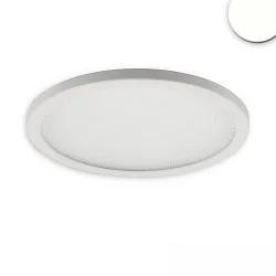 LED downlight Flex 15W, IP52, UGR<19, suitable for offices, ultraflat, DA 5-16cm, dimmable, white, 15W 4000K 1150lm 120°
