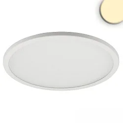 LED downlight Flex 23W, IP52, UGR<19, suitable for offices, ultraflat, DA 5-21cm, dimmable, white, 23W 3000K 1600lm 120°