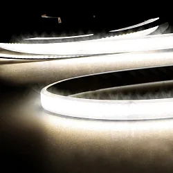 Fuldt silikoniseret LED-strip AQUA CRI940 LINEAR 48V/13W - 20M 2-polet hvid