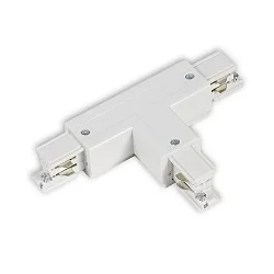 3-phase SERIE S1 - T-connector, N-conductor right, predective connector left, white
