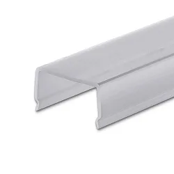 Accessory for profile SURF24(FLAT) / DIVE24(FLAT) - cover COVER35 transparent, 85% translucency, 200cm