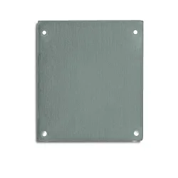 Accessory for profile LAMP30 - aluminium endcap E69 (2 pc.), incl. screws, silver