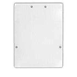 Accessory for profile LAMP40 - aluminium endcap EC74 (2 pc.), incl. screws, white