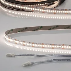 LED CRI940 MiniAMP Flex strip, 24V, 6W, 4000K, both sided 30cm cable with male plug, 500cm
