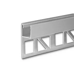 Fliseprofil UP10, aluminium