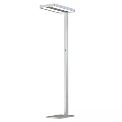 Standerlampe Office Pro up / down IP20, grå dæmpbar