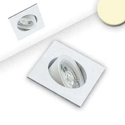 Indbygningslampe Slim68 IP40, dæmpbar 9W 850lm 3000K 45° 45° CRI 92