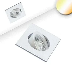 Indbygningslampe Sunset Slim68 IP40, dæmpbar 9W 700lm 1800-2800K 45° 45° CRI 93