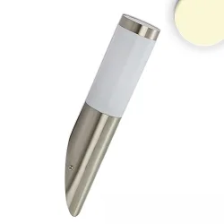 Udendørs wall luminaire uden sensor E27 IP44, rustfrit stål dæmpbar