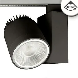 3-phase spot FOCUS ADJUST 36W swivelling, rotatable, DALI controllable, focusable IP20, white dimmable