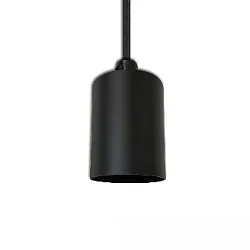 Sokkel E27 / 300CM OPEN CABLE, sort