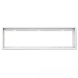 monteringsramme PANEL BACKLIGHT LINE / UGR<16 LINE 1200X300, hvid