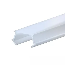 tilbehør profil dæksel COVER54 TRANSPARENT, gennemsigtig 200cm