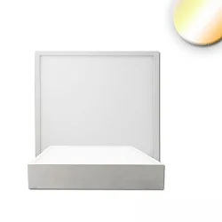 Loftlampe PRO 120MM firkantet, CCT Switch IP20, hvid dæmpbar