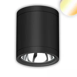 Spot IP65, sort dæmpbar