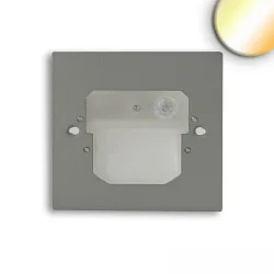Vægindbygningslampe SYS-WALL68 med sensor IP20, sort 