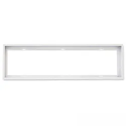 monteringsramme 1200x300, hvid