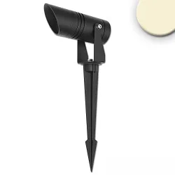Jordspydslampe IP65, sort 