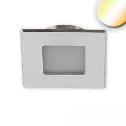 Møbler lampe MINI AMP firkantet IP20, aluminium børstet dæmpbar