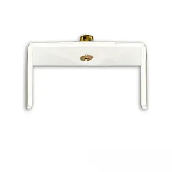 3-faset skinne loftklemme CLASSIC RECESSED indbygget version, hvid