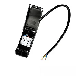 forbindelsesboks 0.5-2.5MM², MAX. 450V/16A 3-polet, kablet gennem