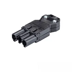 tilslutningsstikdåse WIELAND FEMALE GST18I3S S1 ZR1 3-polet
