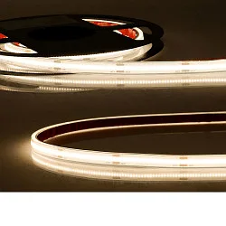 Fuldt silikoniseret LED-strip HT927 COB / HIGH TEMPERATURE 100°C 2-polet hvid