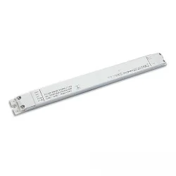 Transformer ULTRASLIM IP20 - CCT PWM 24V/DC - 0-60W - PUSH/DALI-2 DT8 - SELV DALI styrbar, 2 kanal, konstant spænding, smal
