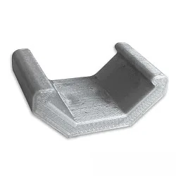 holder Z47 (CORNER11 V2) magnetic mounting, silver