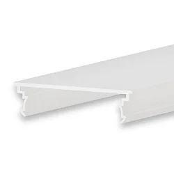 tilbehør profil dæksel COVER62 OPAL+ (LAMP40), opal 300cm