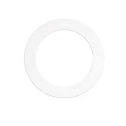 adapter INNER Ø 20CM / OUTER Ø 26CM standard, rund, perforeret, hvid