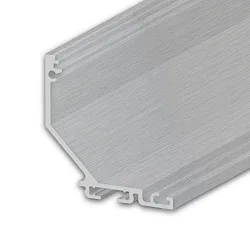 corner profile CORNER20 V3 (45°) surface-mounted version, silver