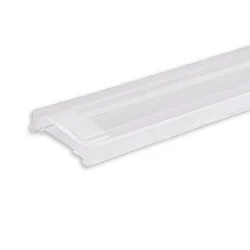 Linse C64 25° ASYM (LAMP30 V2) asymmetrisk, gennemsigtig