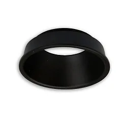 Ring SYS-GU10 / UGR<12 til VDU-arbejdsstation, gå tilbage, sort