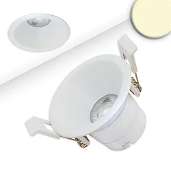 Indbygget spotlys BACK60 / LED MODULE UGR<12 rund, stiv, dæmpbar, gå tilbage IP20, hvid mat dæmpbar